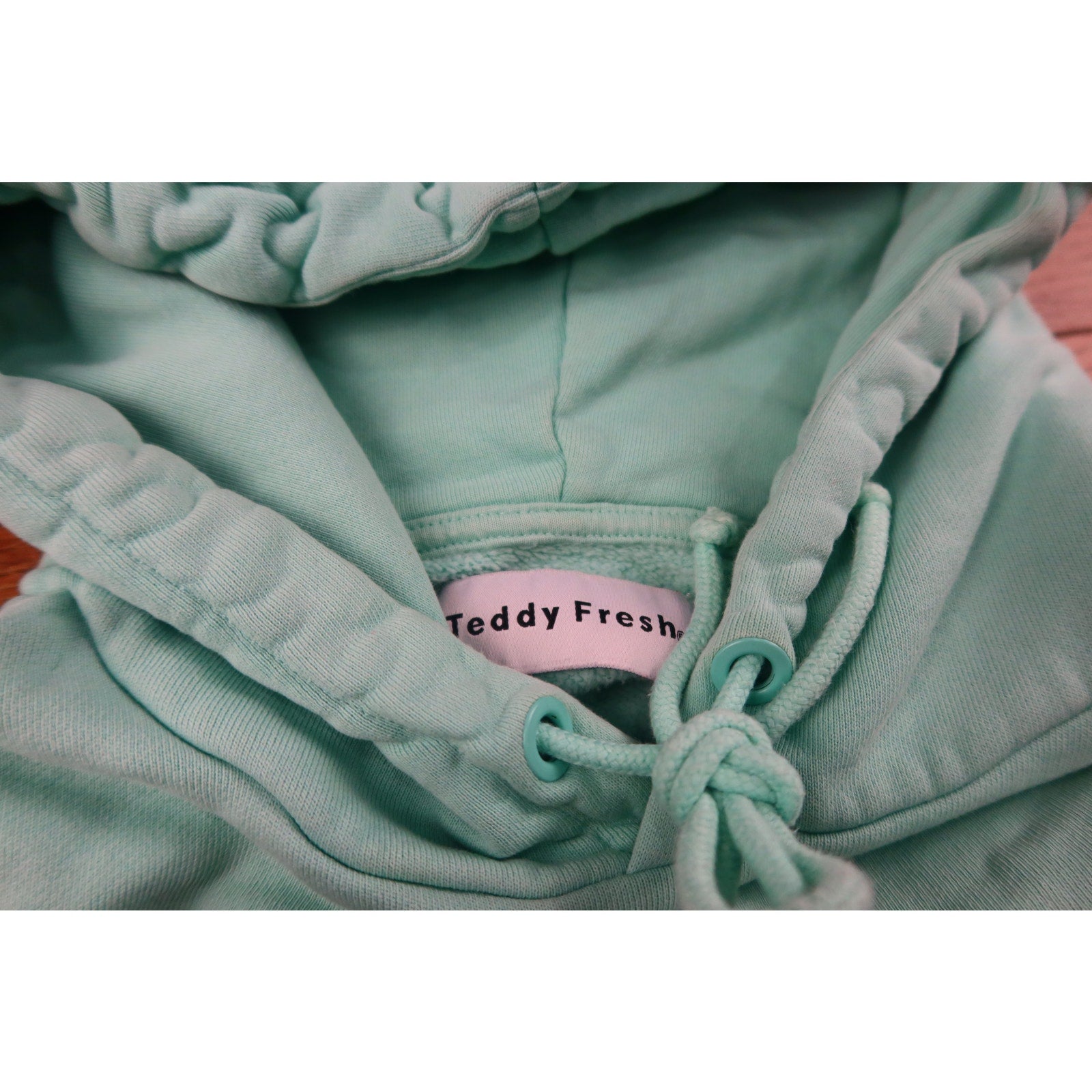 Teddy Fresh Color block Hoodie Women's Large