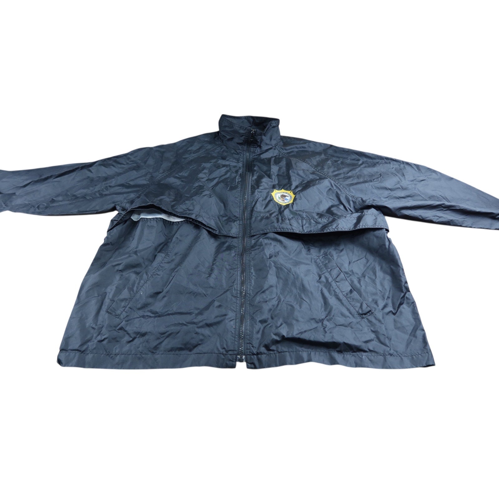 Dept. Of Justice Federal Bur. Of Prisons Blk Jacket XXL