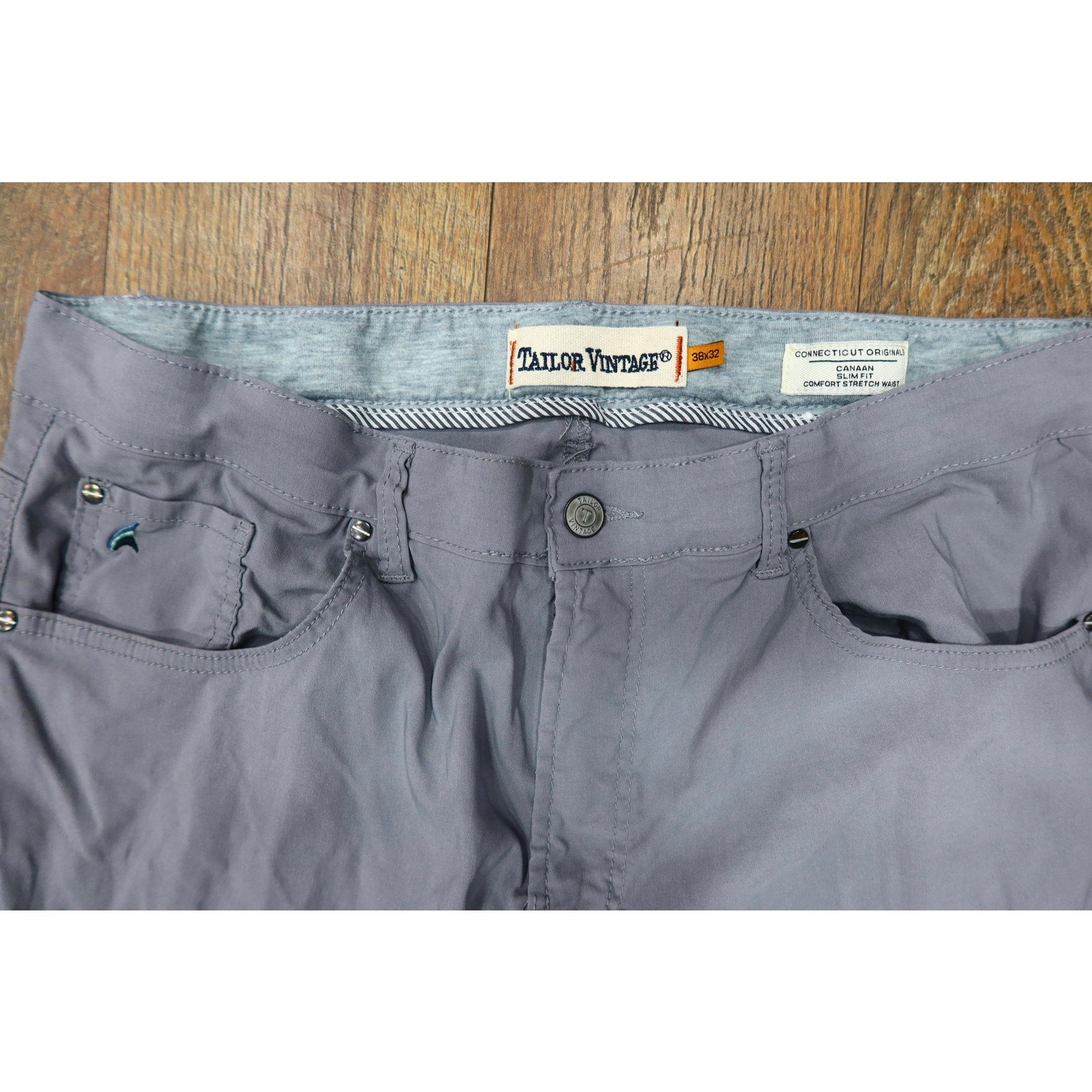 Tailor Vintage Pants Slim Fit Men's 38x32