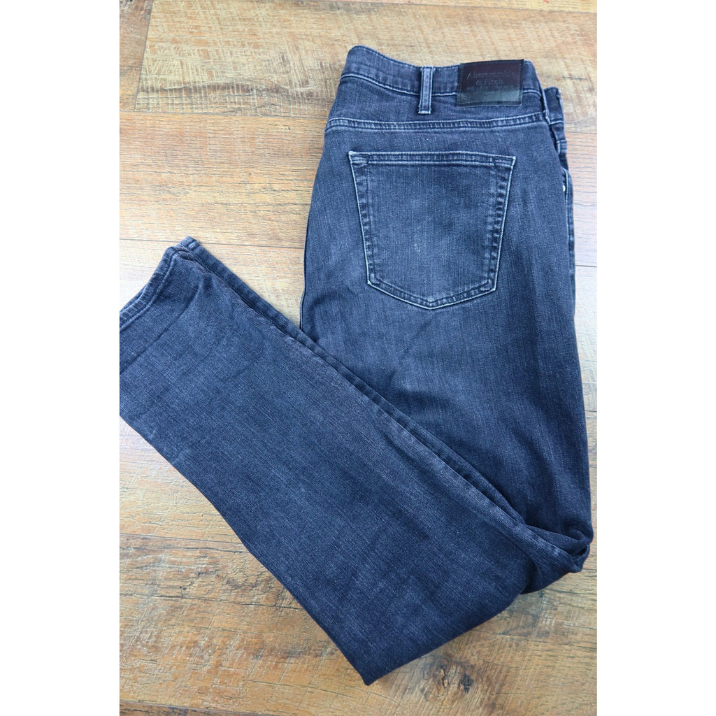 Abercrombie & Fitch Black Jeans Men's 36x32