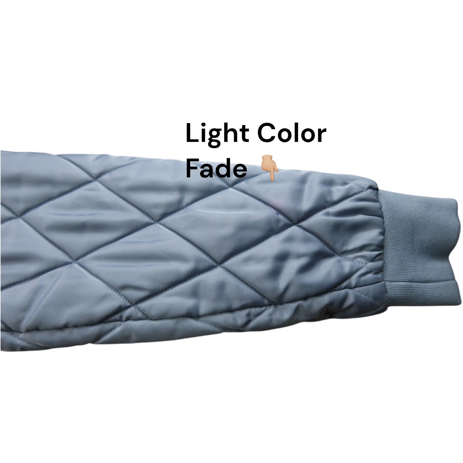 GUESS Y2K Quilted Bomber Gray Jacket Women's L