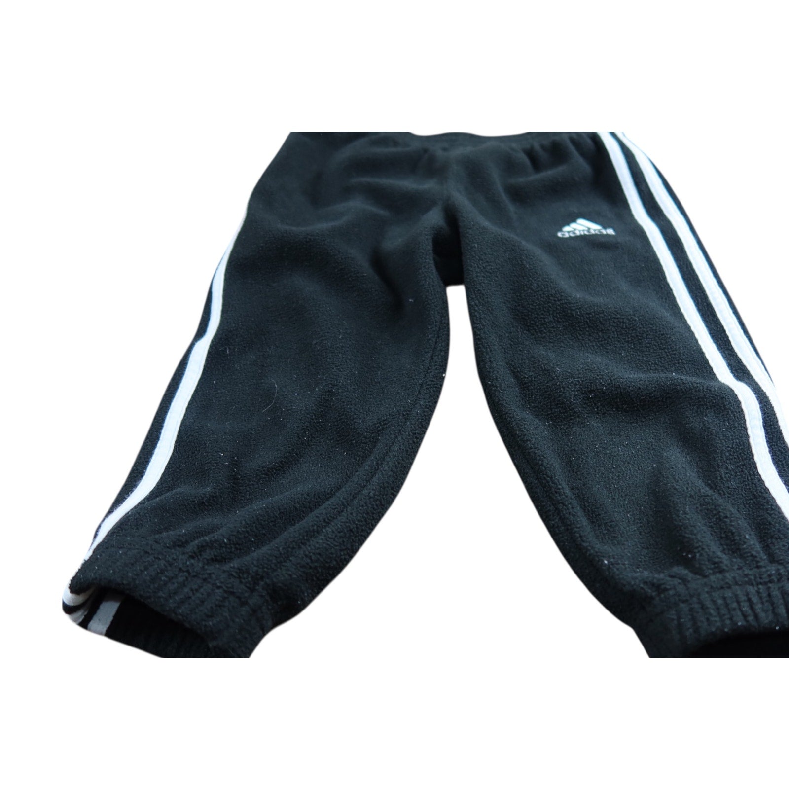 Adidas Regular Fit Toddler Black White Fleece Set 18M