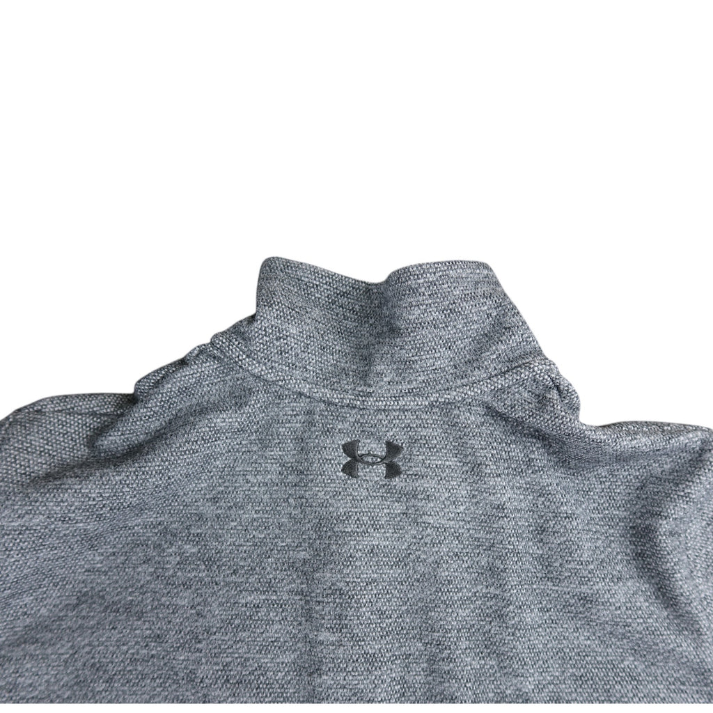 Under Armor Gray Fleece Pullover Sweater Jacket L