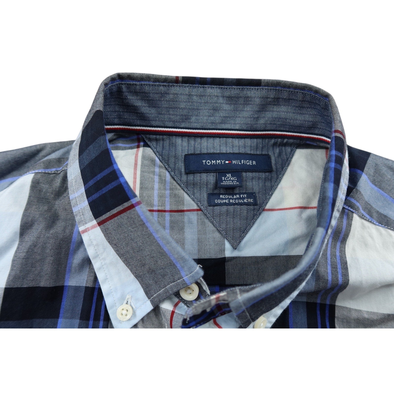 Tommy Hilfiger Men's Regular Fit Button Shirt XL