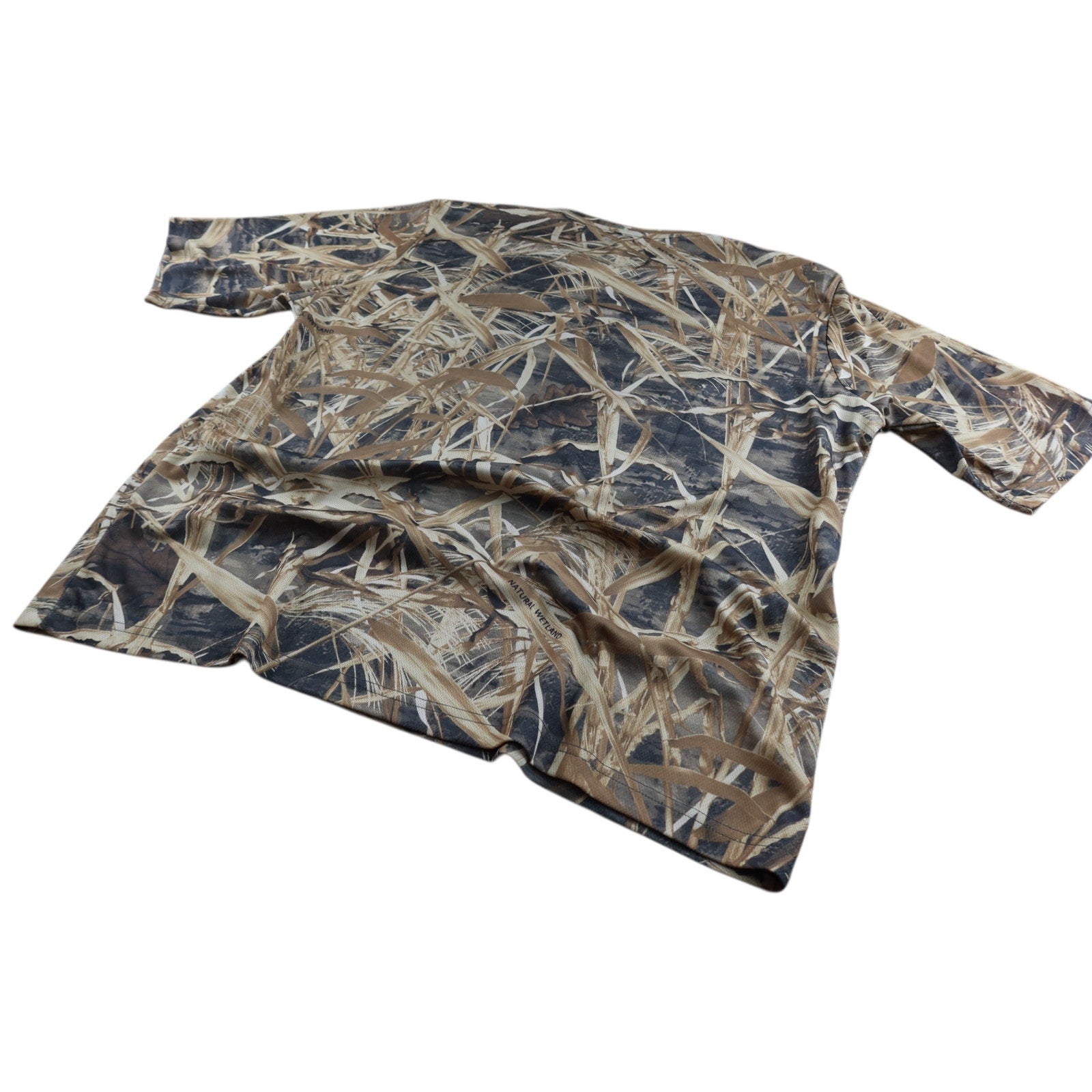 Natural Wetland Nature Camo Dri-Fit Shirt Men's L