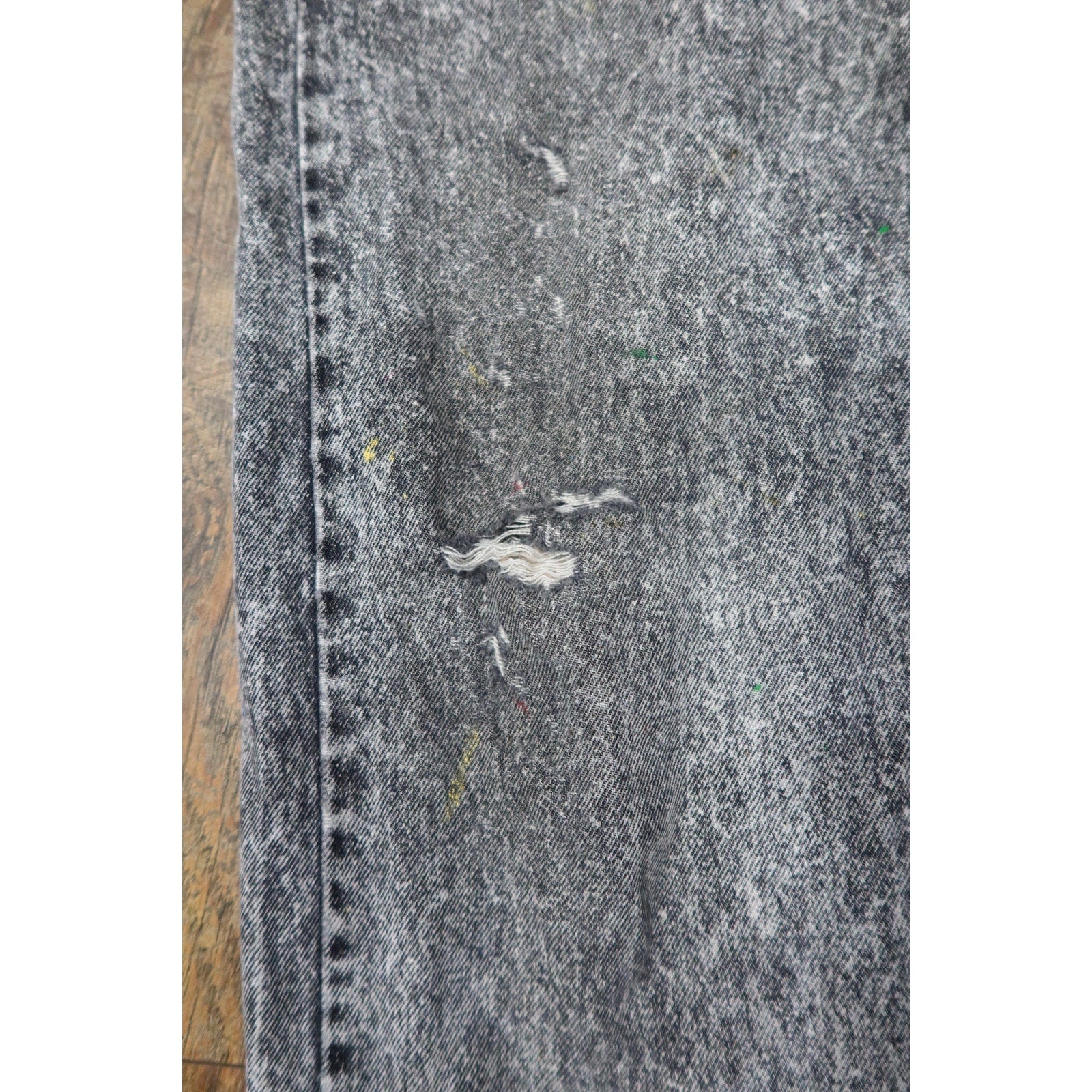 Levi's Vintage Jeans Black Acid Jeans Men's 35x29