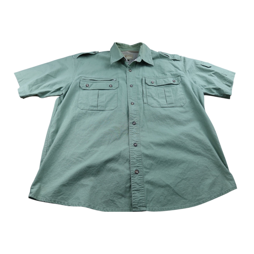 Cabela's Safari Green Series Performance Shirt Hiking Men's L