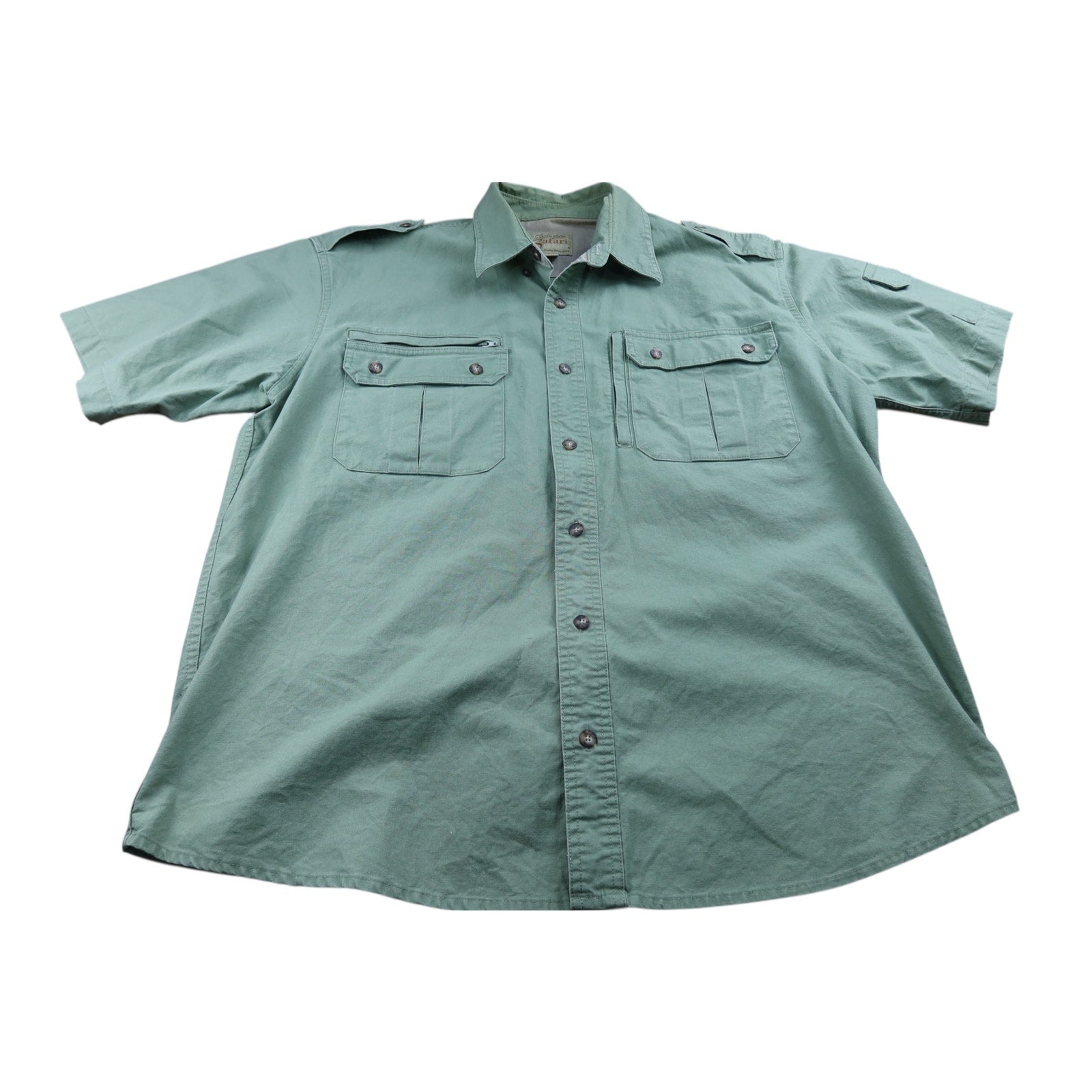 Cabela's Safari Green Series Performance Shirt Hiking Men's L