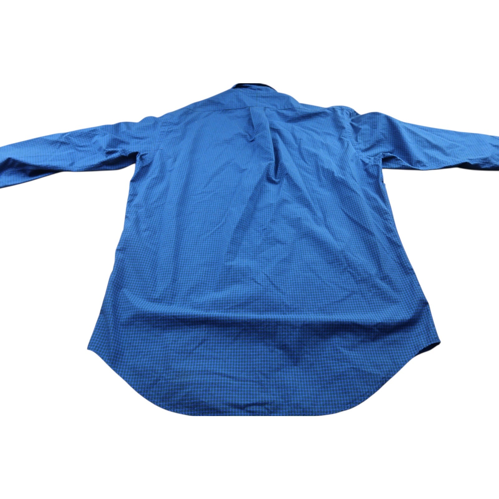 Polo Ralph Lauren Men's Classic-Fit Blue Plaid Button Down Shirt M