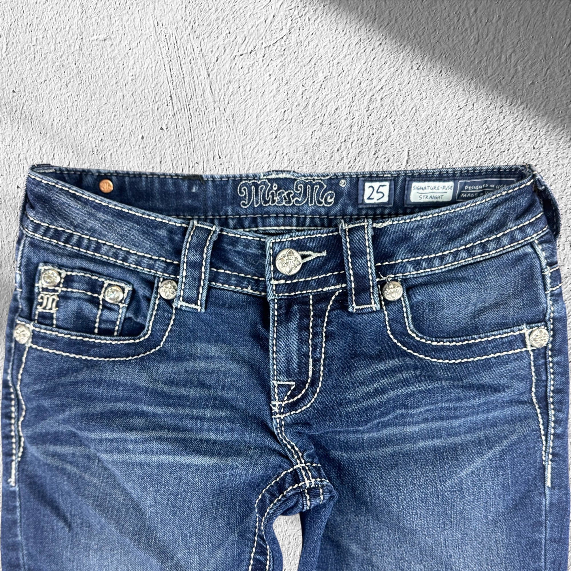 Miss Me J55B9TV Women’s Y2K Jeans 25x32