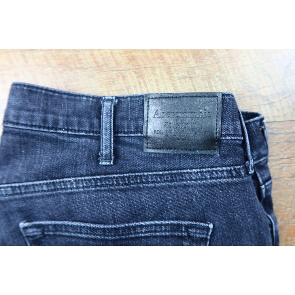 Abercrombie & Fitch Black Jeans Men's 36x32