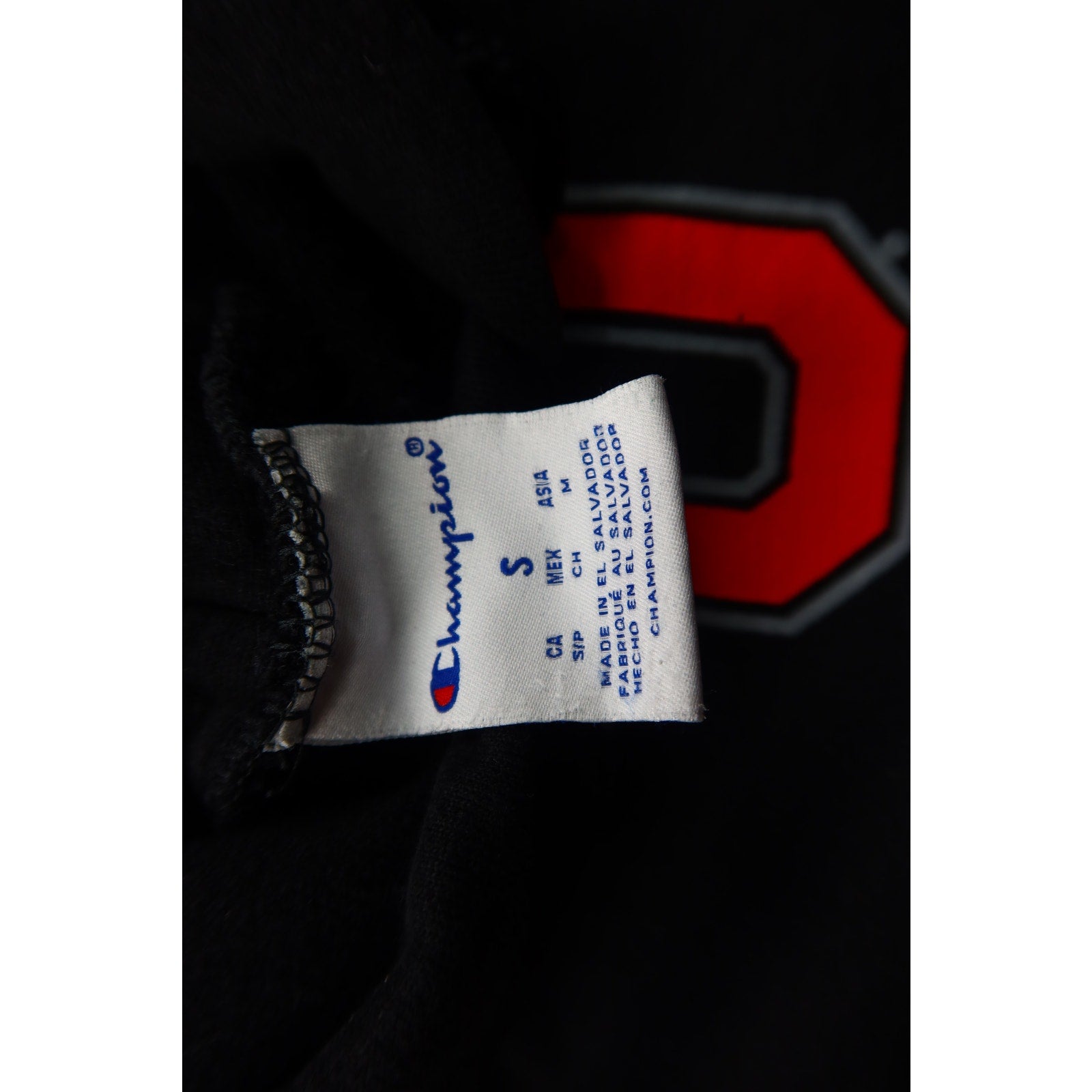 Ohio State Buckeye Black Hoodie Men's Small