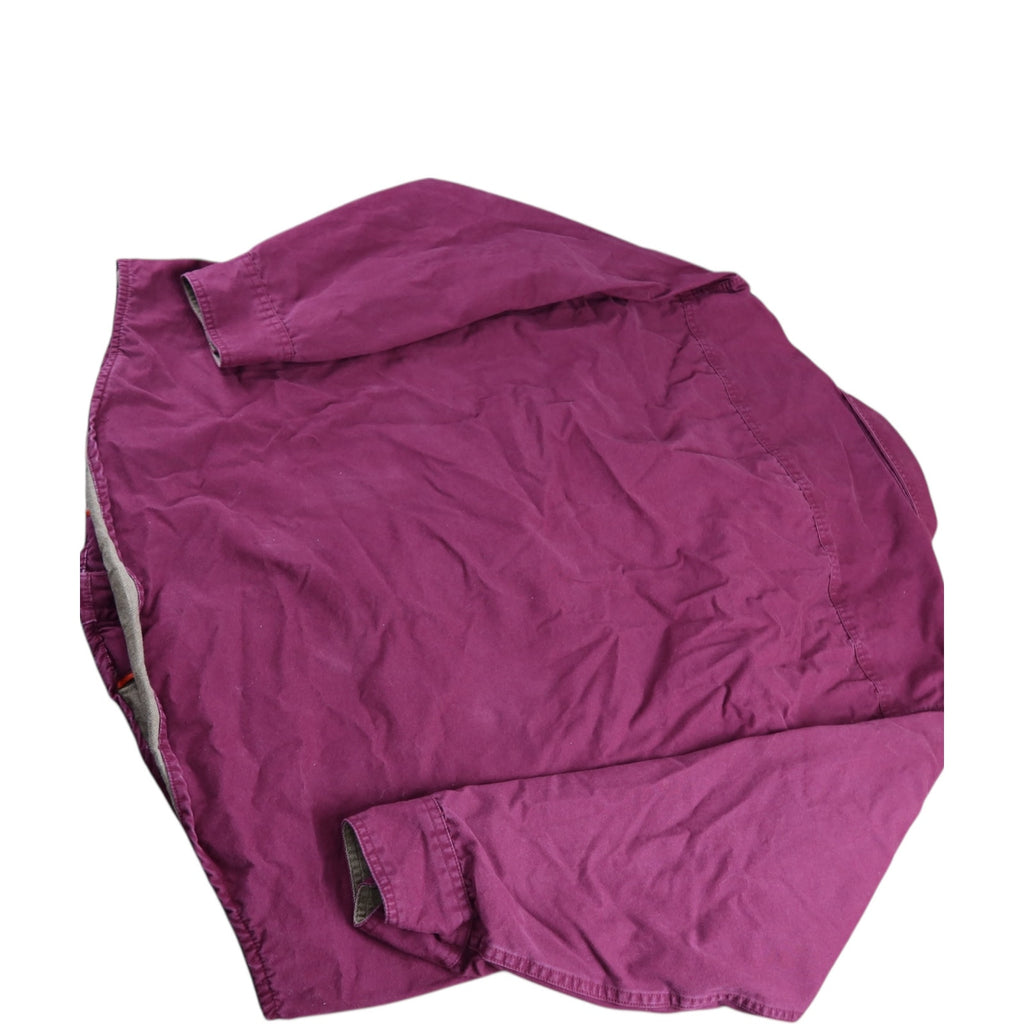 St. John's Bay Lined Burgundy Long Sleeve Button up Men's L