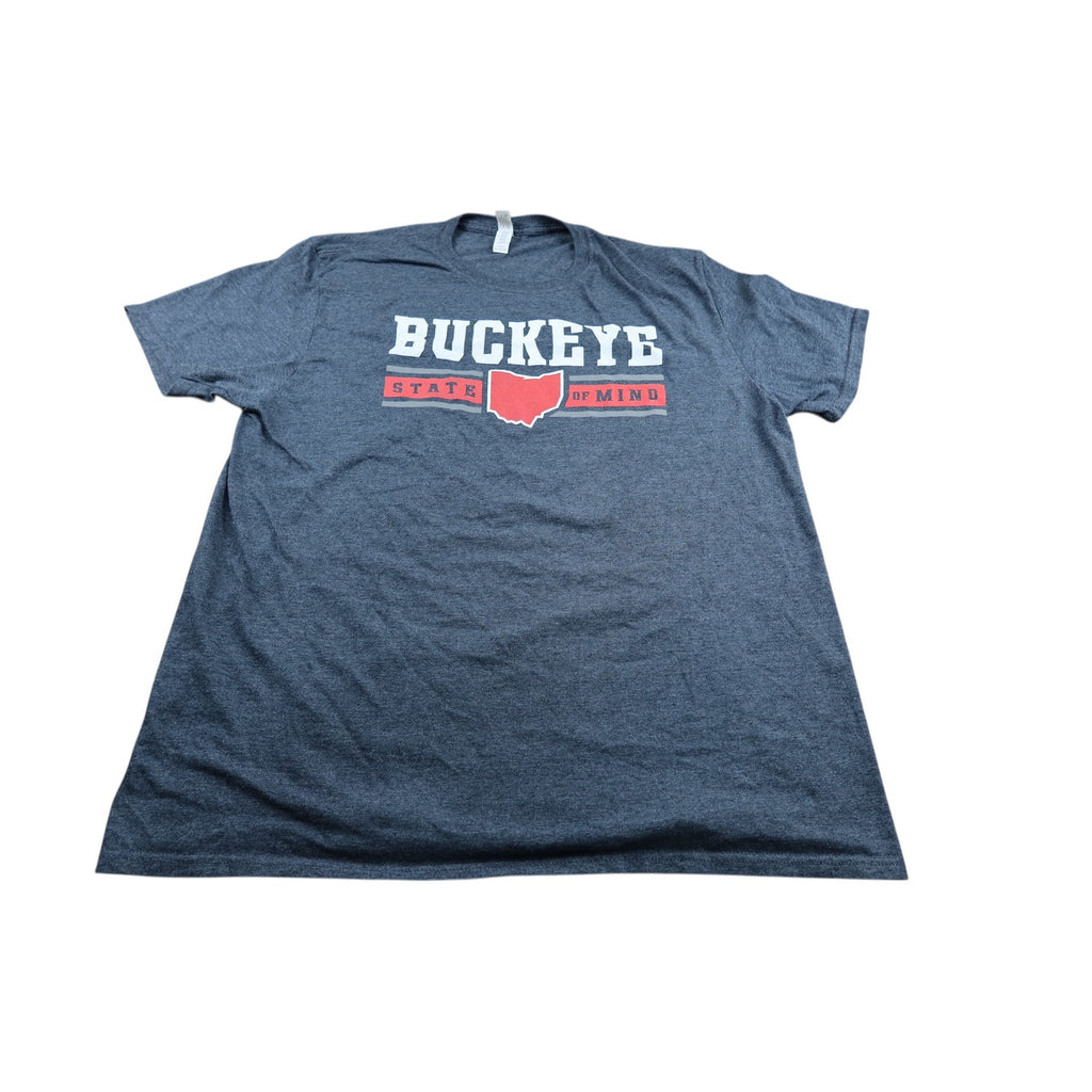 Ohio State Buckeye's Gray T-Shirt Men's XL