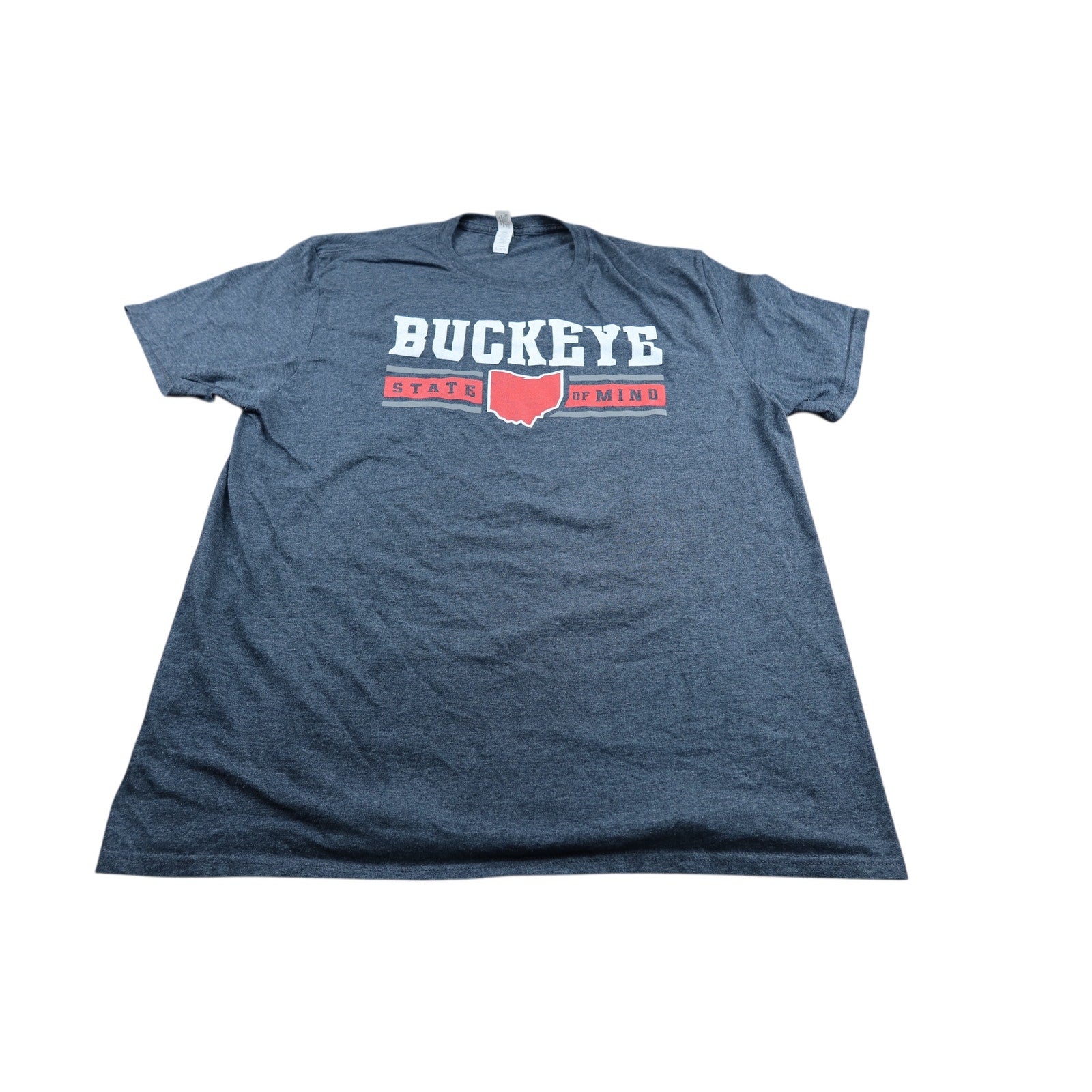 Ohio State Buckeye's Gray T-Shirt Men's XL