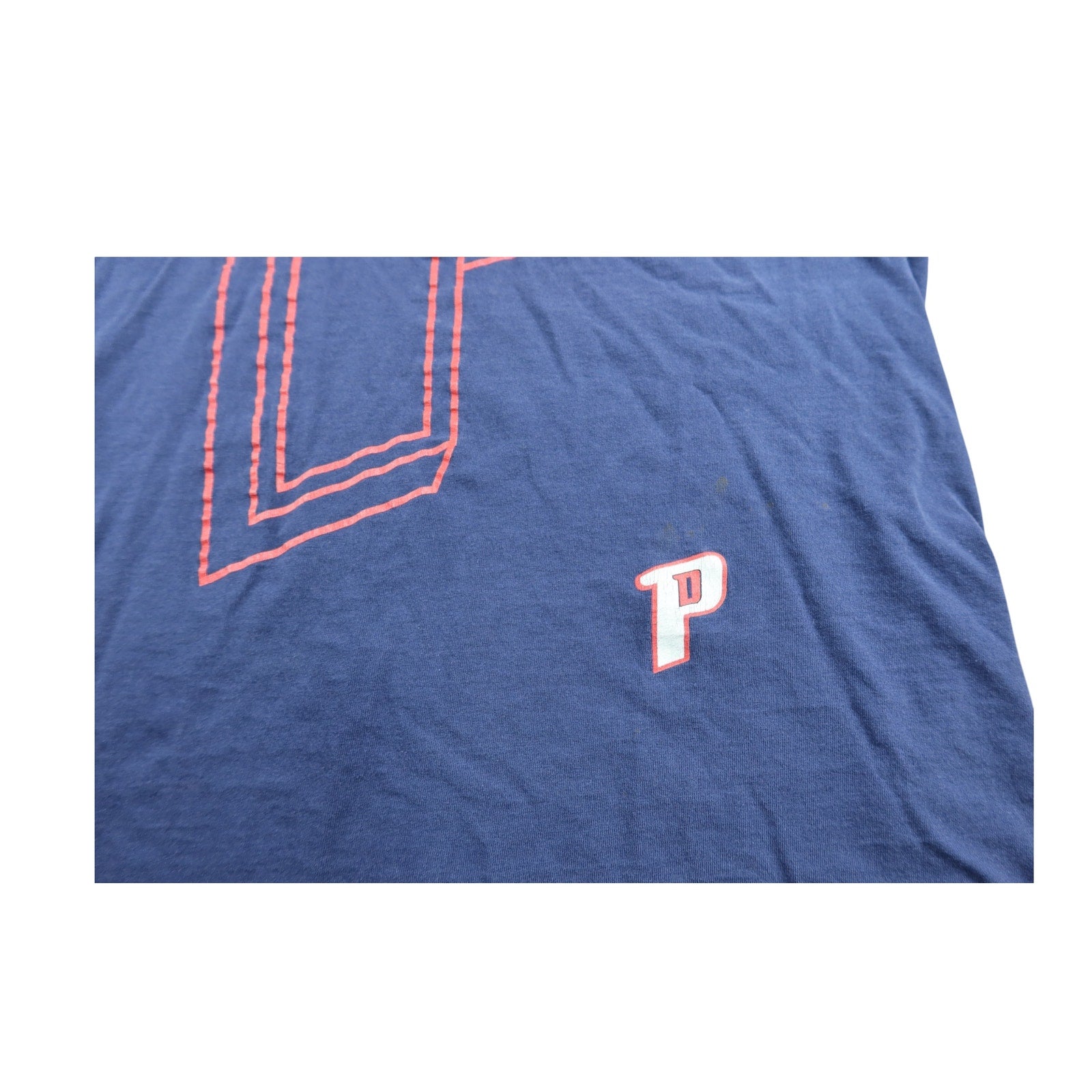 Detroit Pistons Blue Vintage T Shirt Men's 2XL