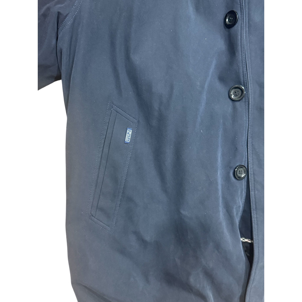 Polo By Ralph Lauren Navy Microfiber Windbreaker Jacket Men's 3XL