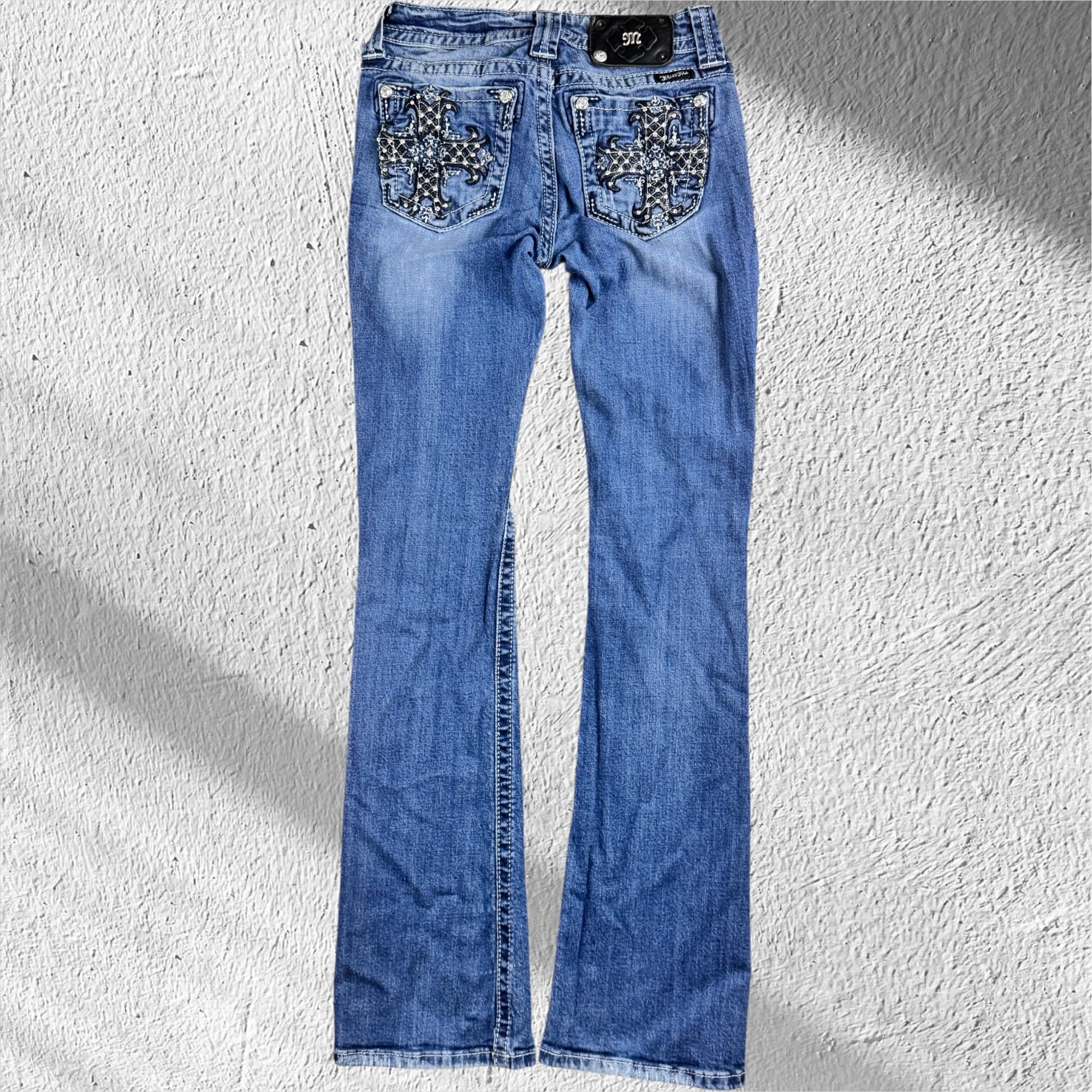 Miss Me MP6224B Women’s Y2K Jeans Size 25x34