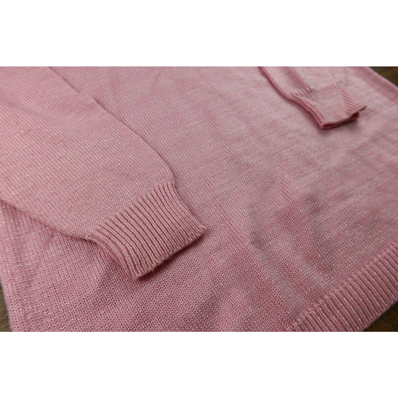 Joeclyn Smith Vintage Pink Knit Sweater Women's L