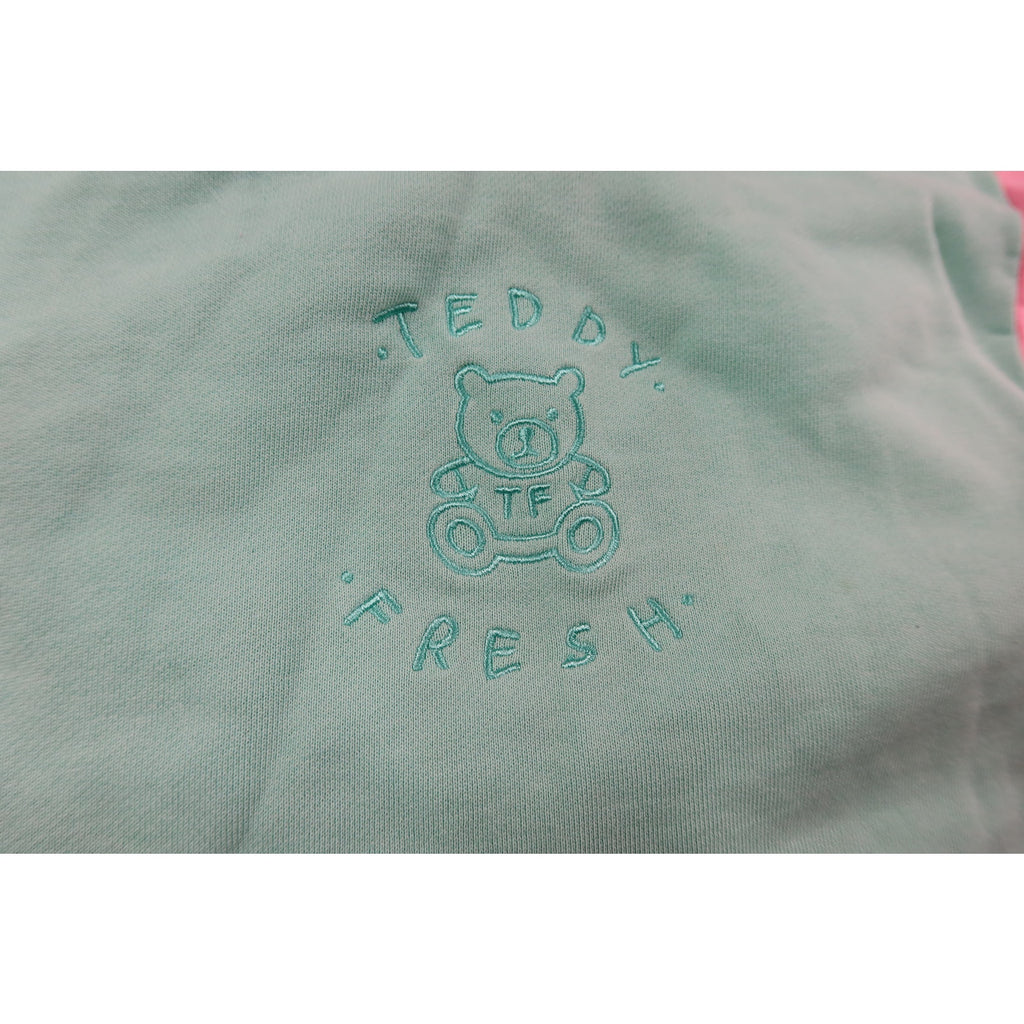Teddy Fresh Color block Hoodie Women's Large