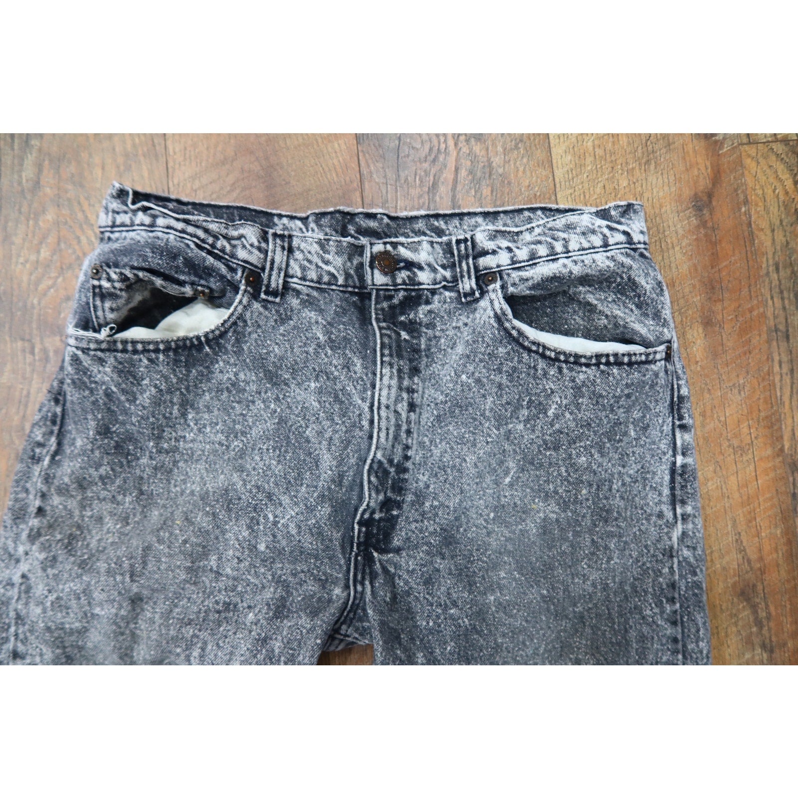Levi's Vintage Jeans Black Acid Jeans Men's 35x29