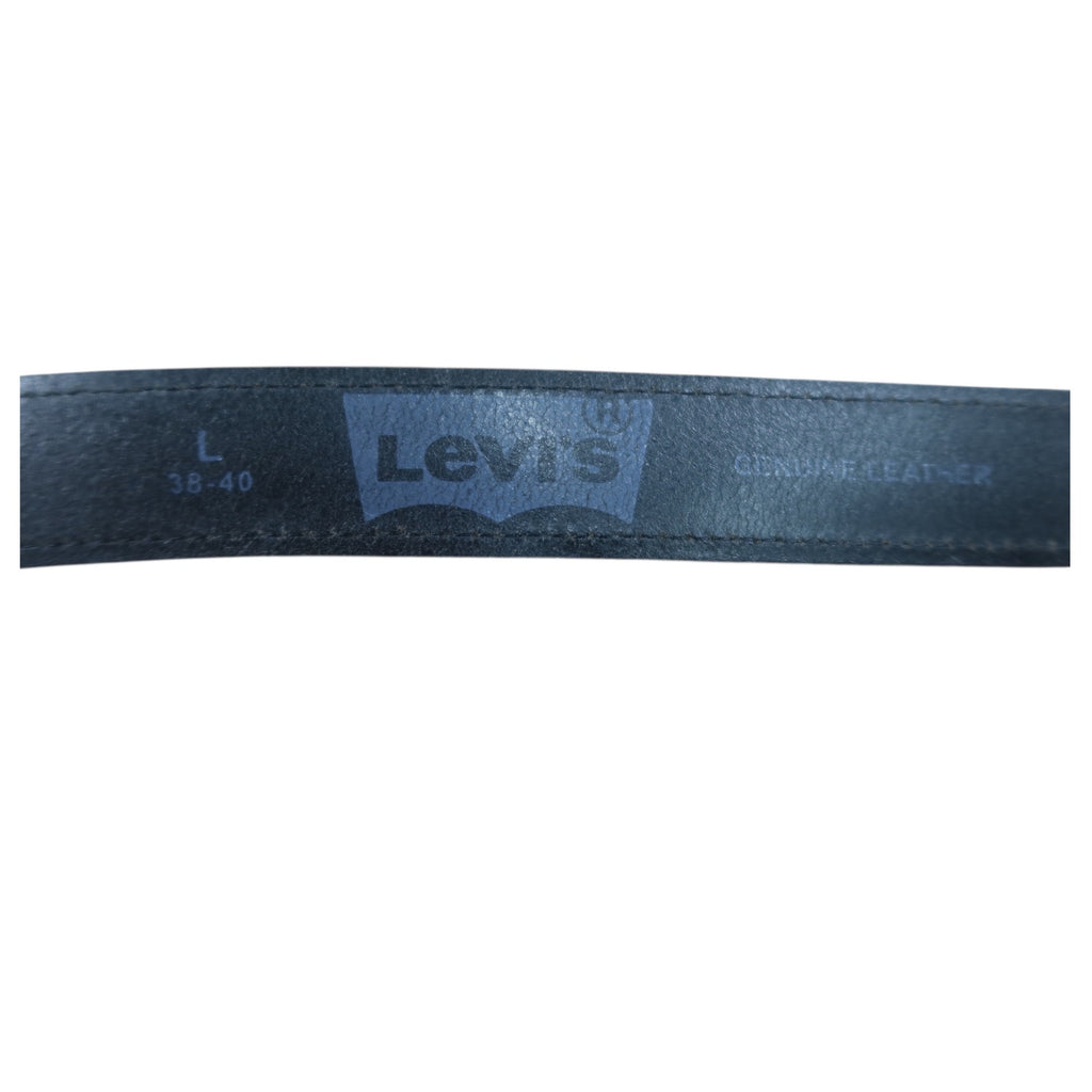 Levi's Black Genuine Leather Belt Men's 38x40