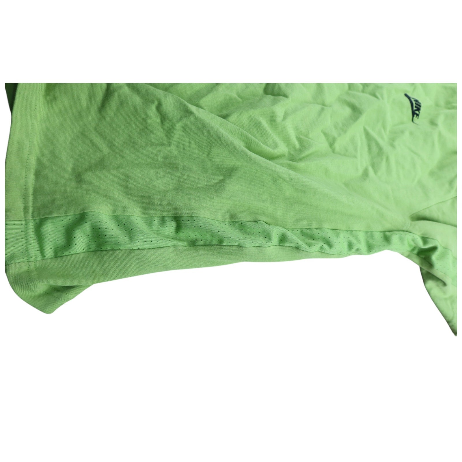 Nike Neon Green Branded T- Shirt Men's Large