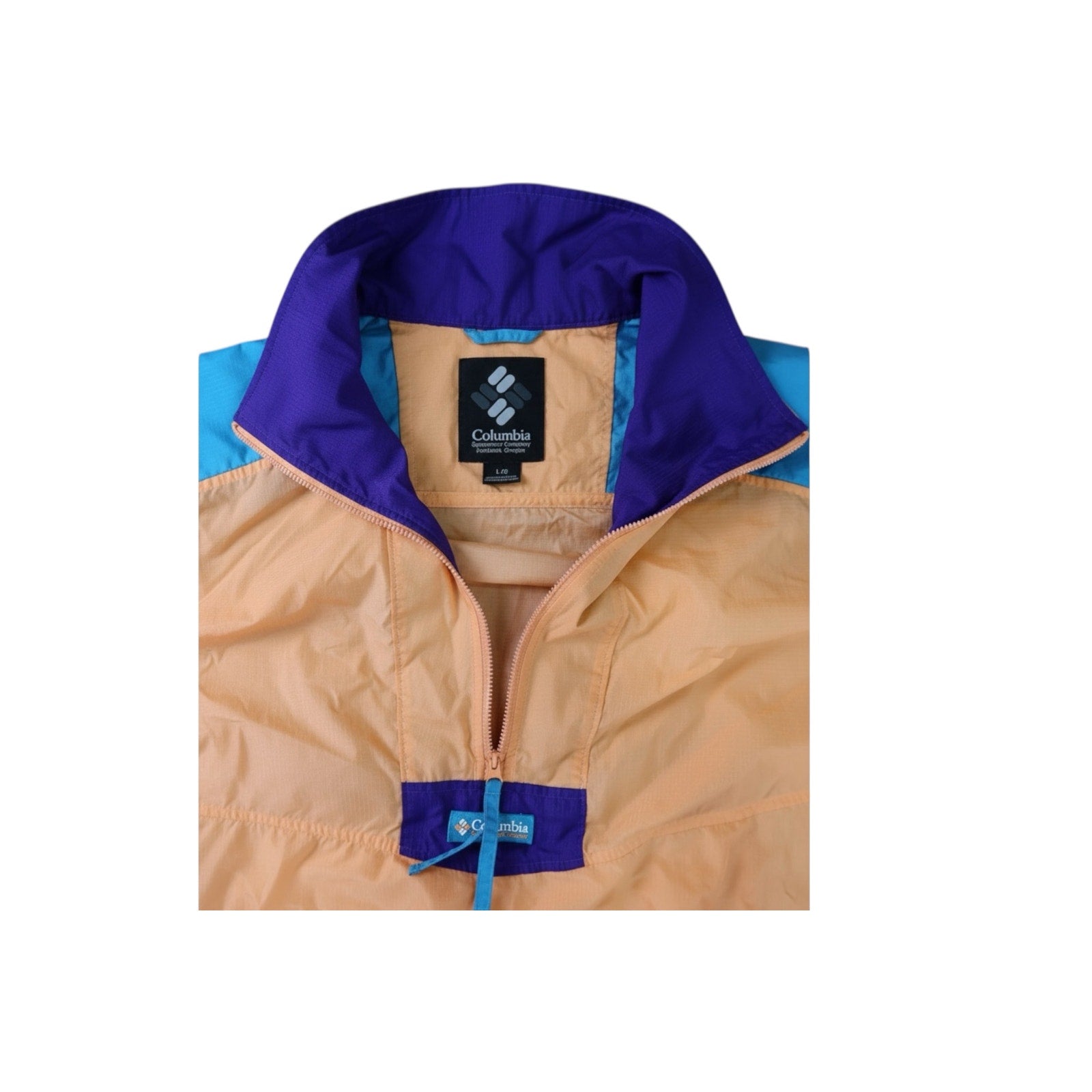 Columbia Sportswear Windbreaker Retro Jacket Men's Large