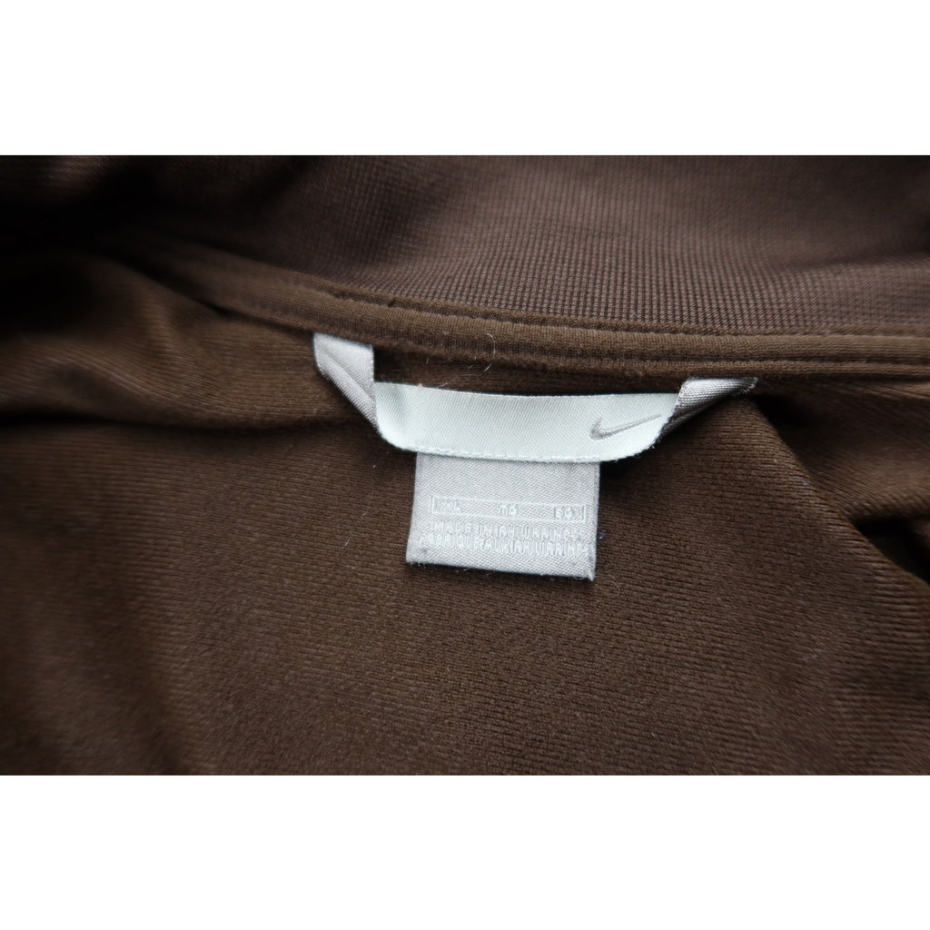 NIKE Brown Tech Track Jacket Men's XL