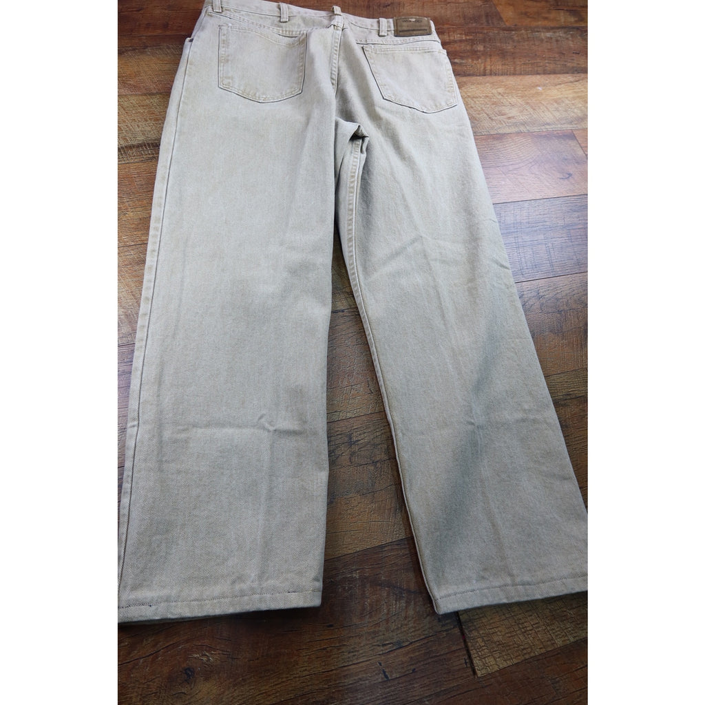 Wrangler Tan USA Made Men's Jeans 38x34