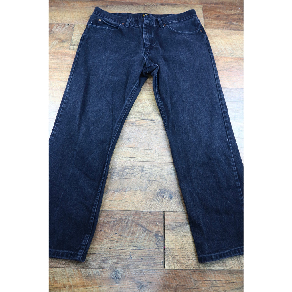 LEE Black Regular Fit Jeans Men's 38x30