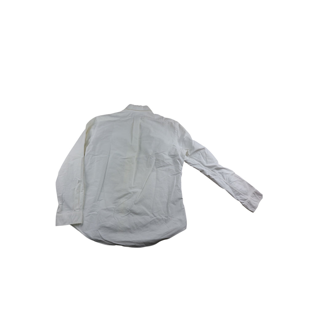 Ralph Lauren White Custom Fit Dress Shirt Men's L