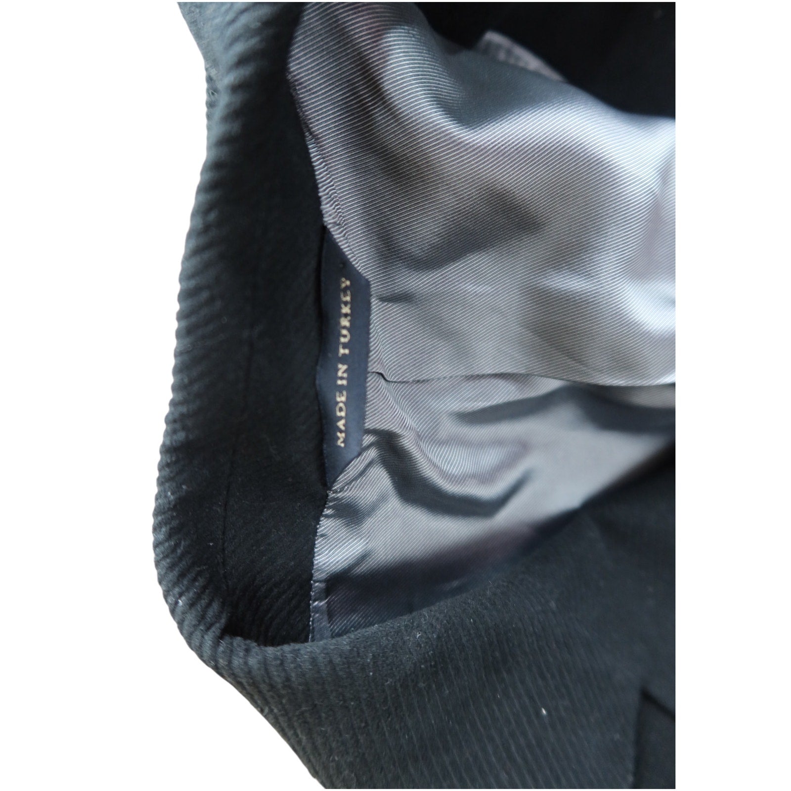 Banana Republic Men's Corduroy Sport Black Coat Size 42L