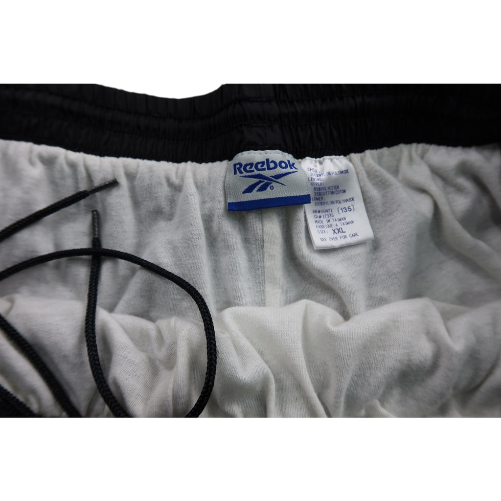 Reebok Vintage Black Track Pants Men's XXL