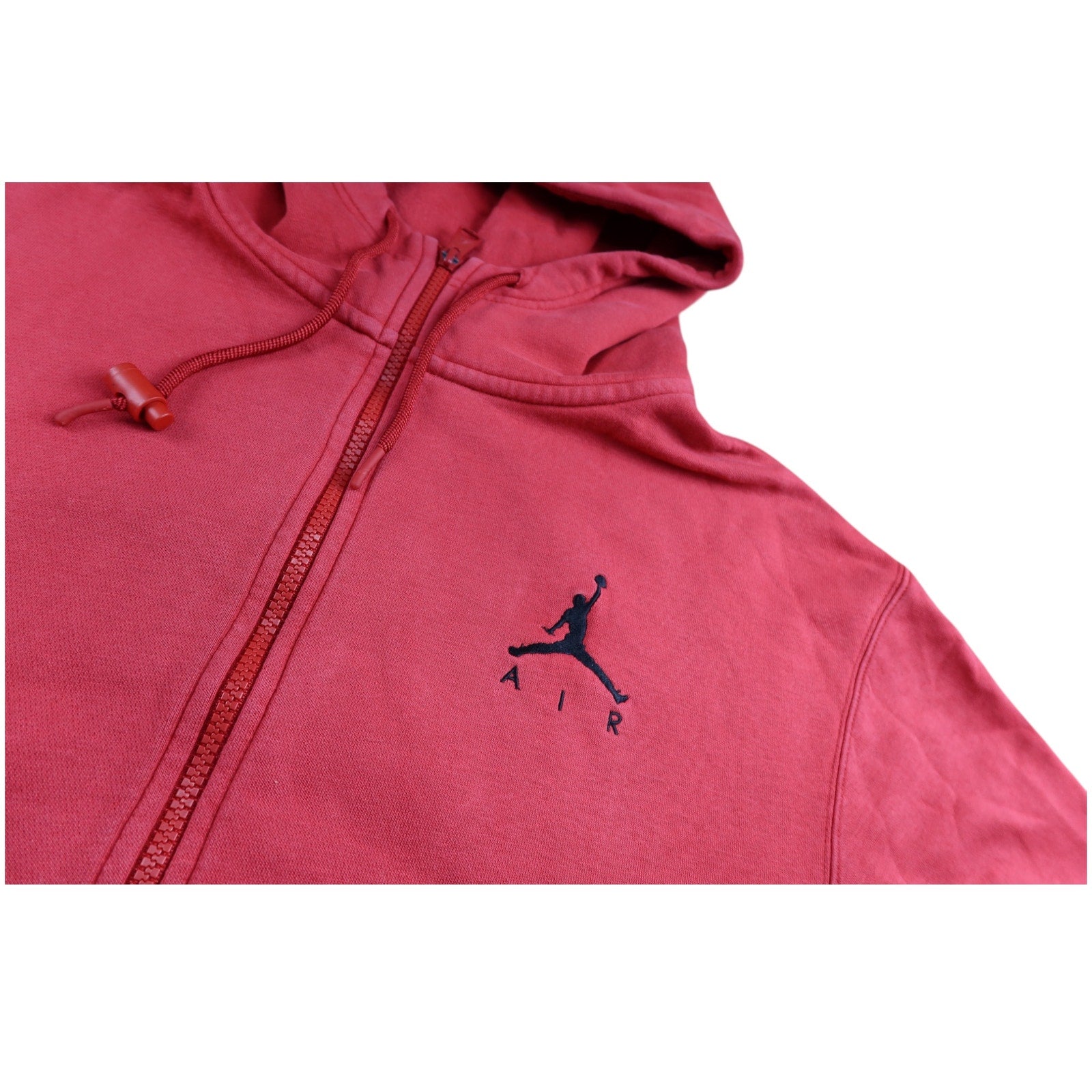 Jordan Red Jogger Tech Jacket Men's Medium