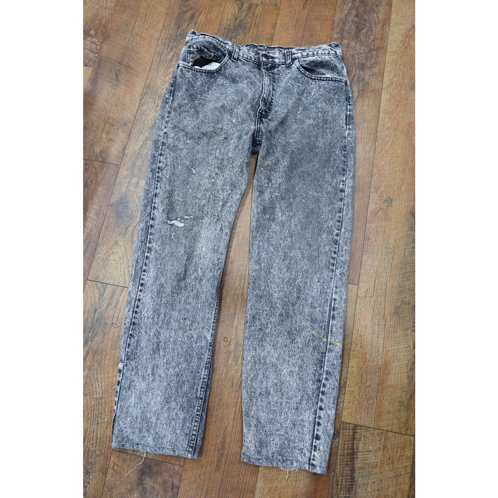 Levi's Vintage Jeans Black Acid Jeans Men's 35x29