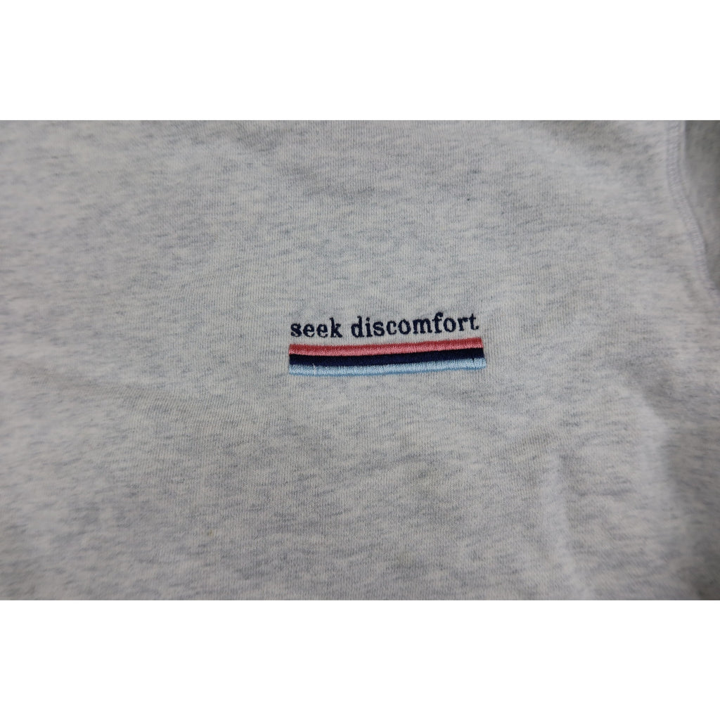 Seek Discomfort Gray Sweatshirt Men's Small