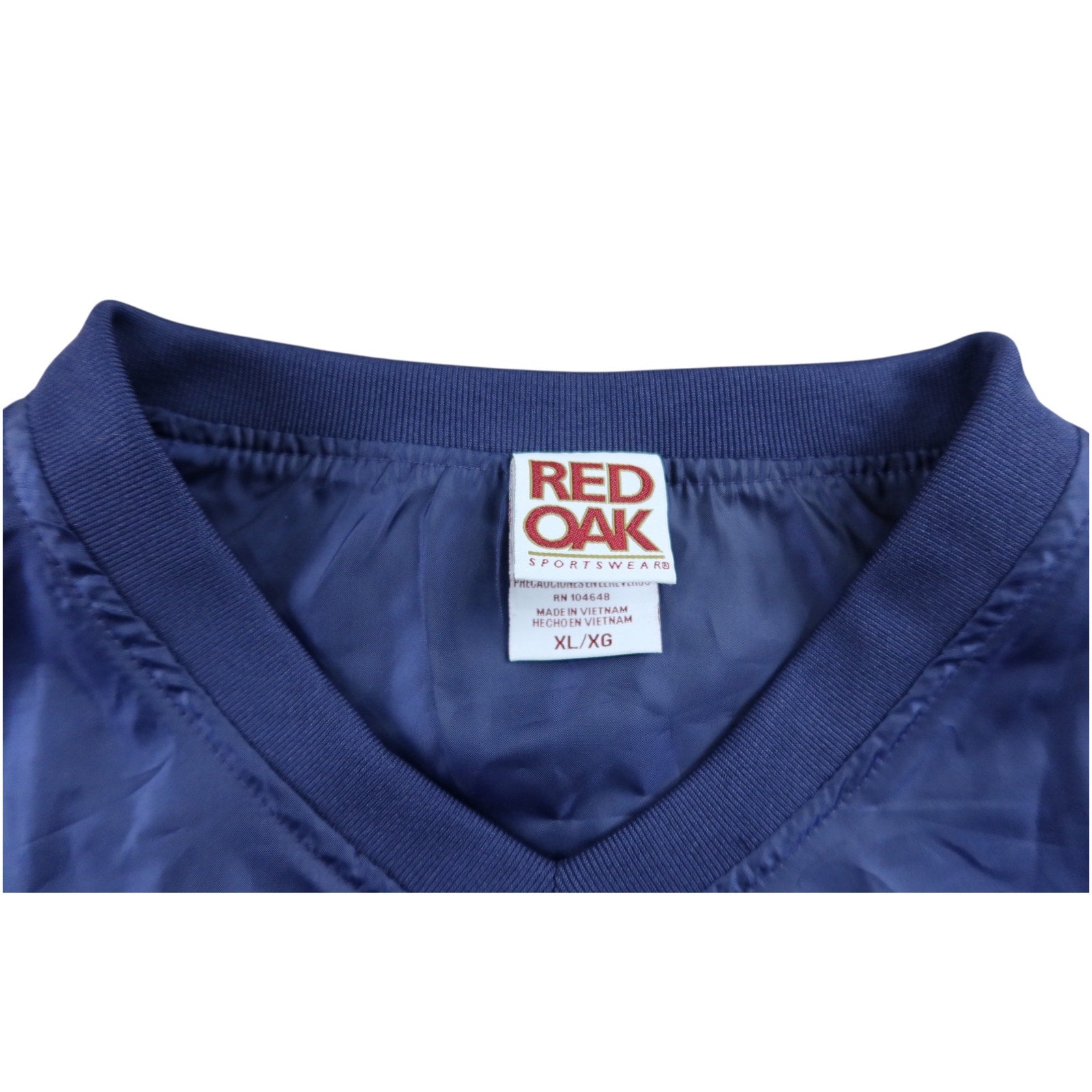 Michigan Red Oak Blue Windbreaker Shirt Men's XL