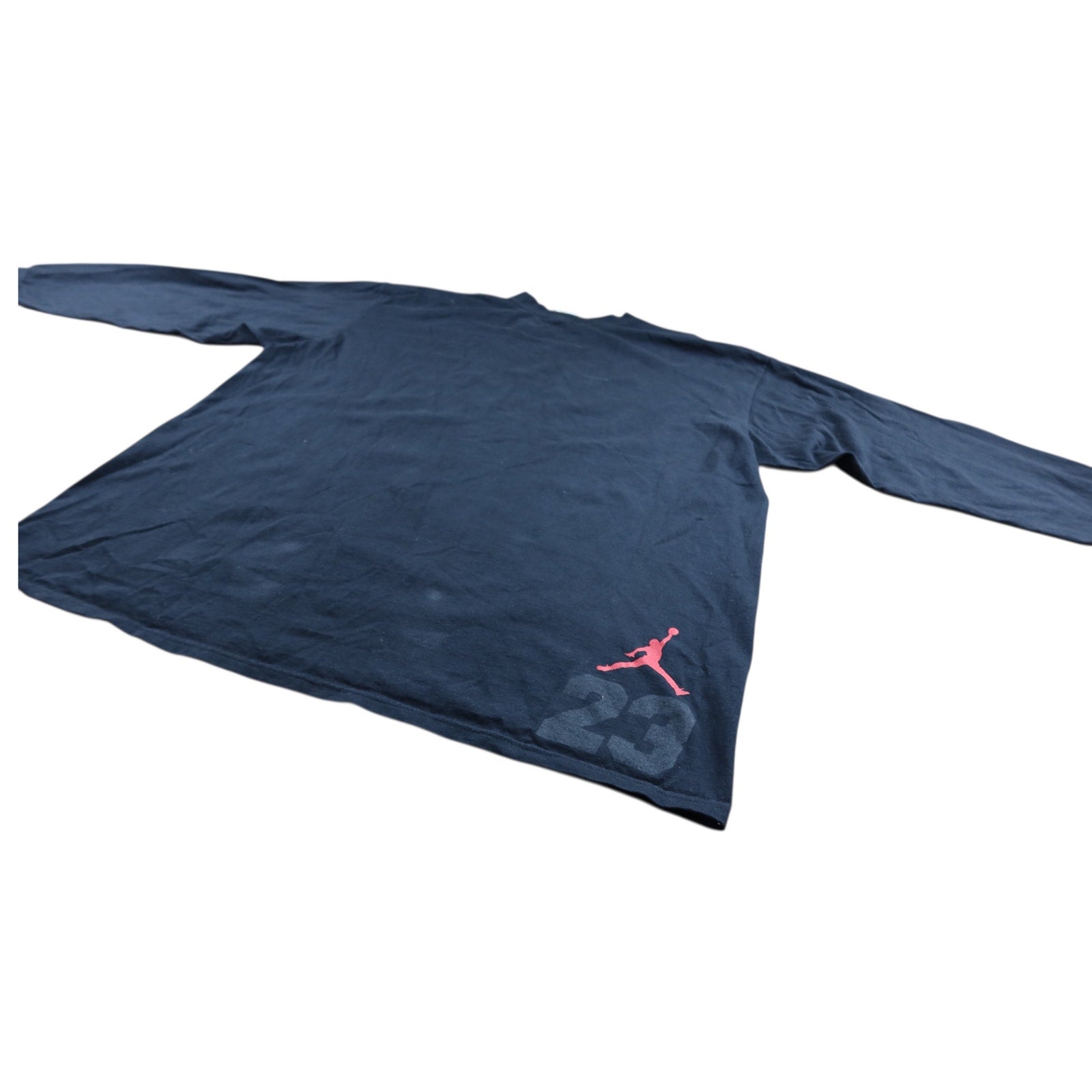 Air Jordan Black Vtg Long Sleeve Shirt Men's