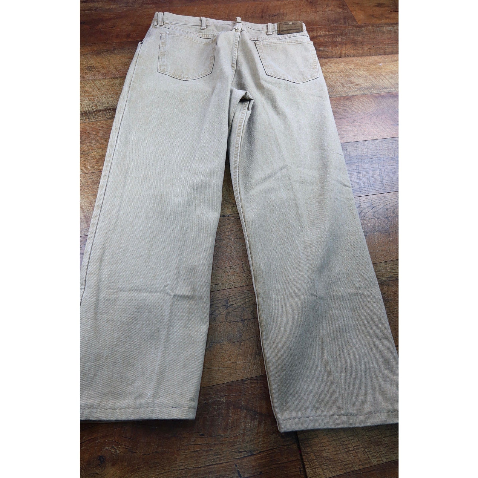 Wrangler Tan USA Made Men's Jeans 38x34