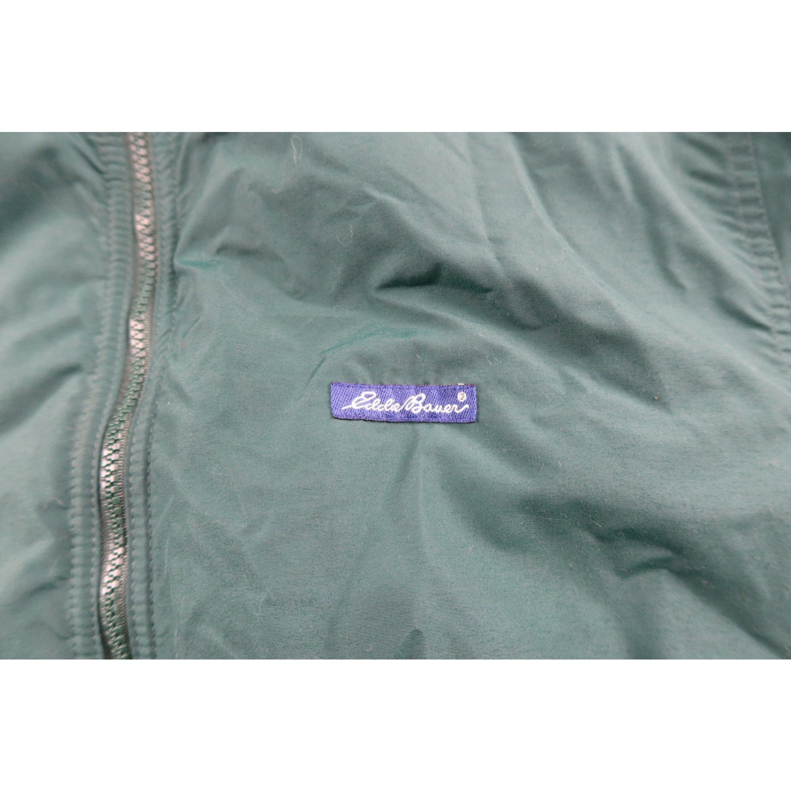 Eddie Bauer Vintage Green Bomber Jacket Men's M