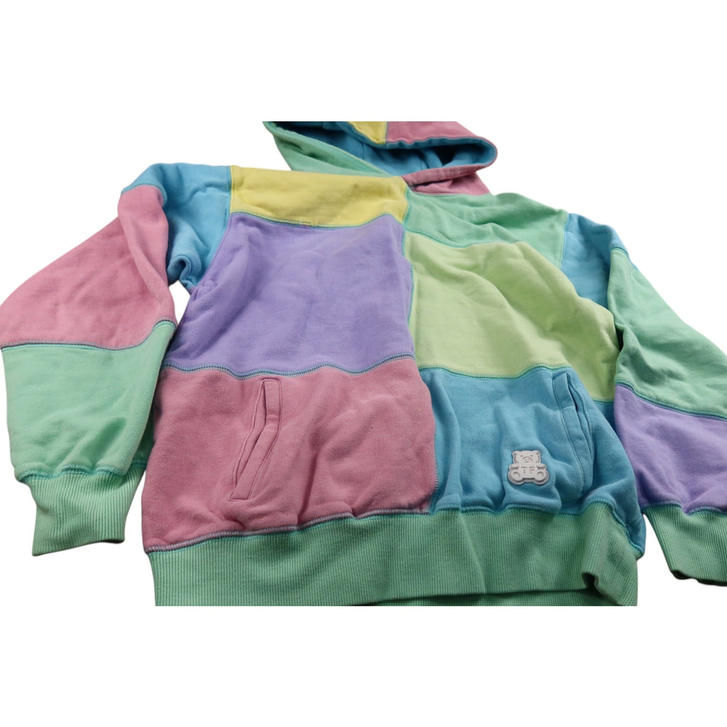 Teddy Fresh Color Block Hoodie Women's Small