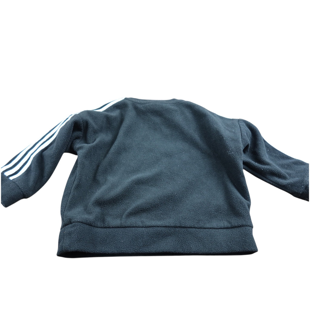 Adidas Regular Fit Toddler Black White Fleece Set 18M