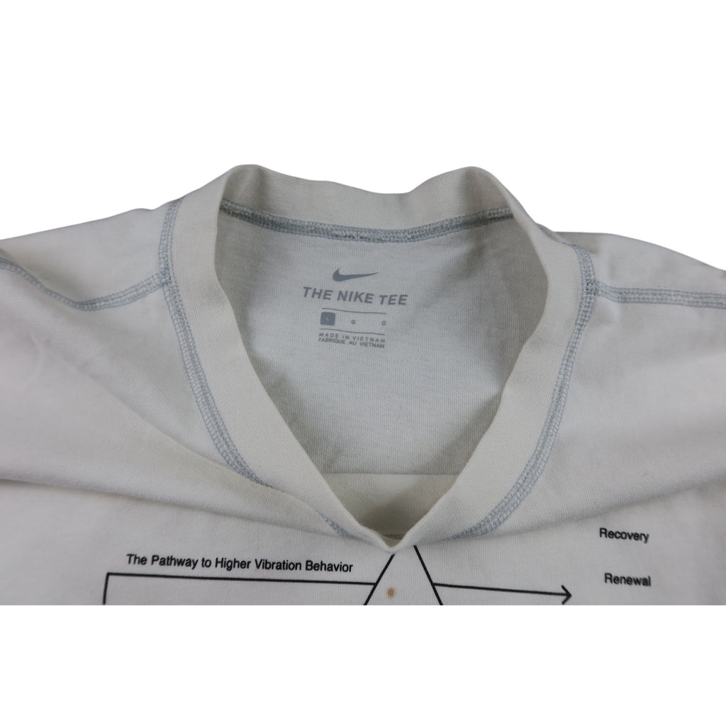 The Nike Tee Shirt White Vintage Men's Large