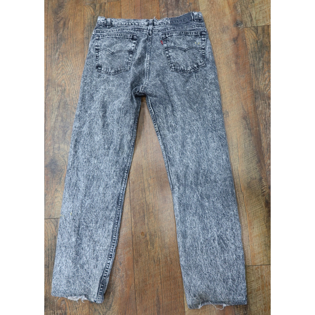 Levi's Vintage Jeans Black Acid Jeans Men's 35x29