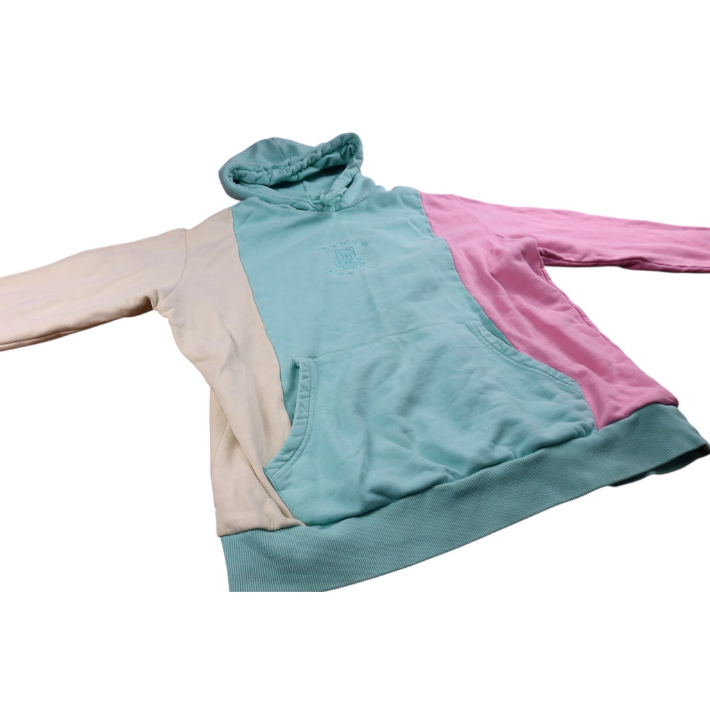 Teddy Fresh Color block Hoodie Women's Large