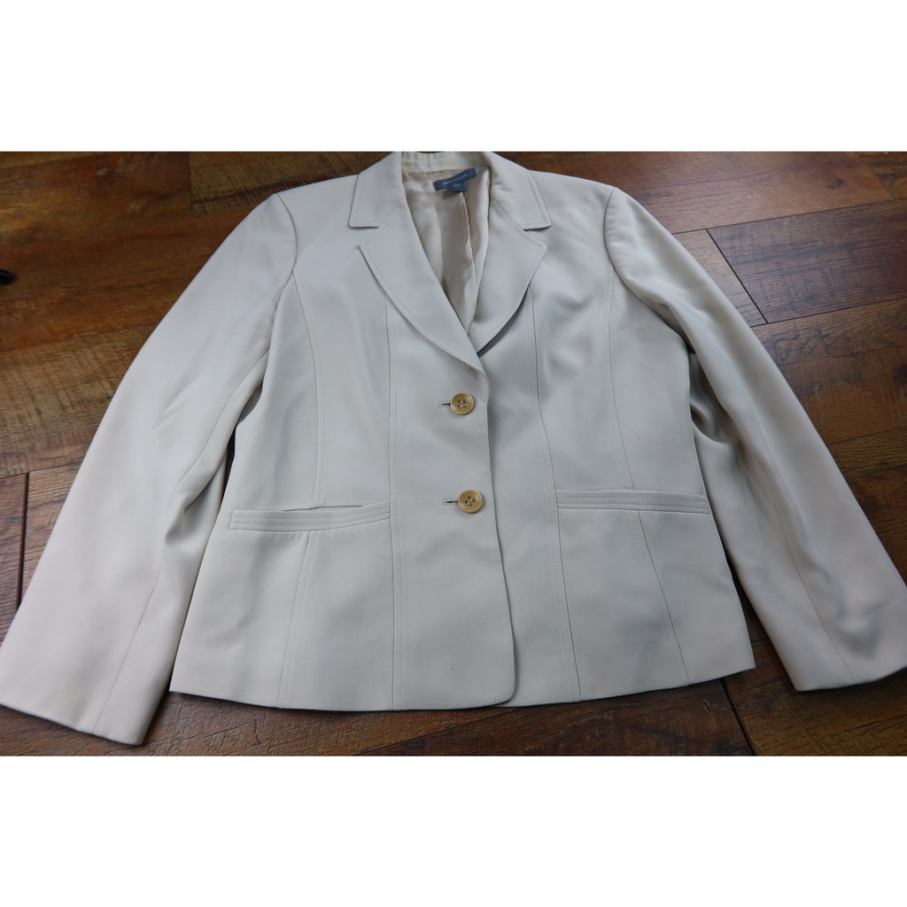 Ann Taylor Beige Blazer Women's 12