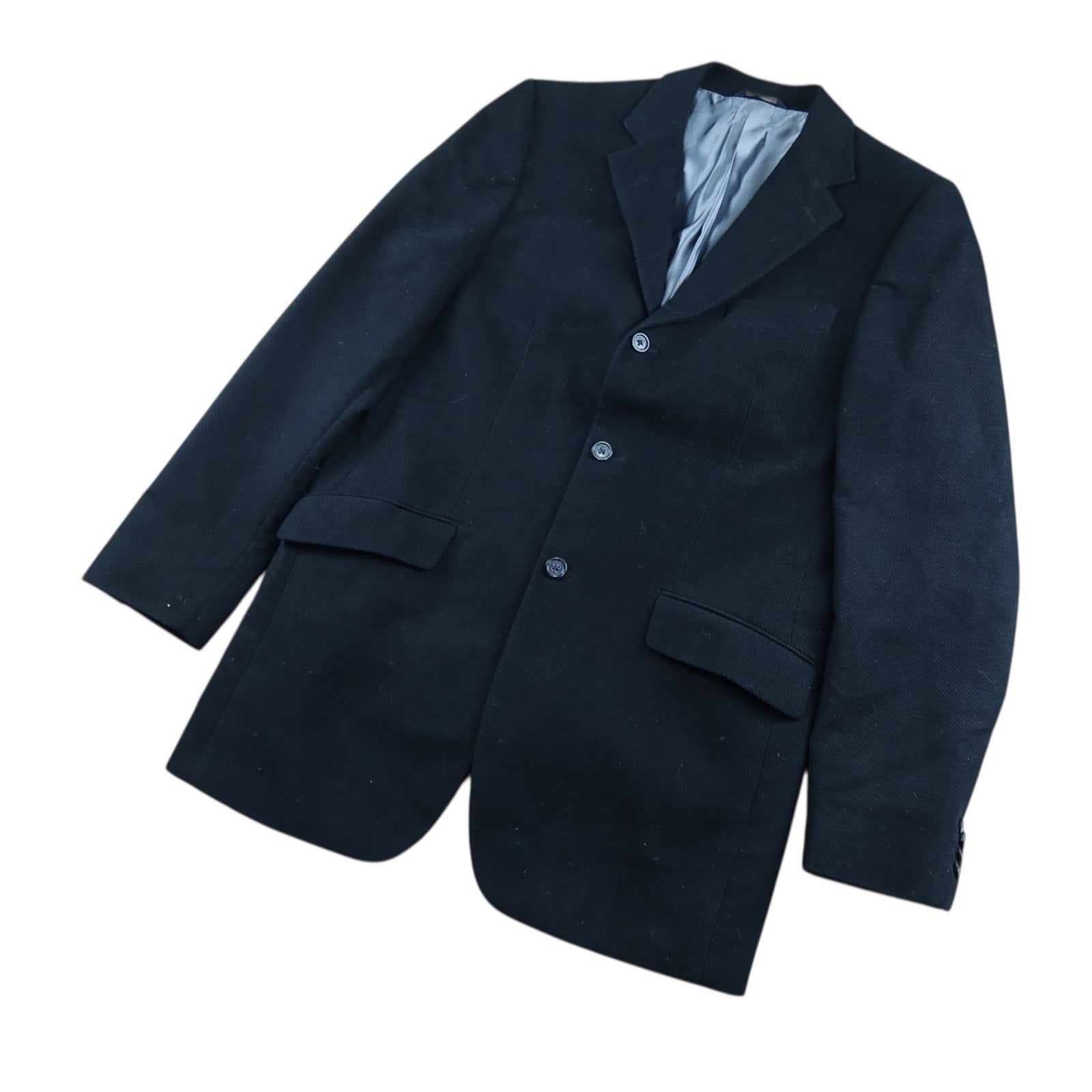 Banana Republic Men's Corduroy Sport Black Coat Size 42L