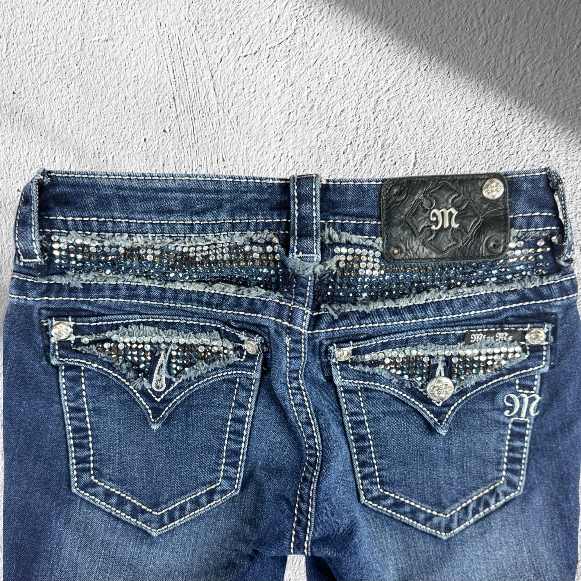 Miss Me J55B9TV Women’s Y2K Jeans 25x32