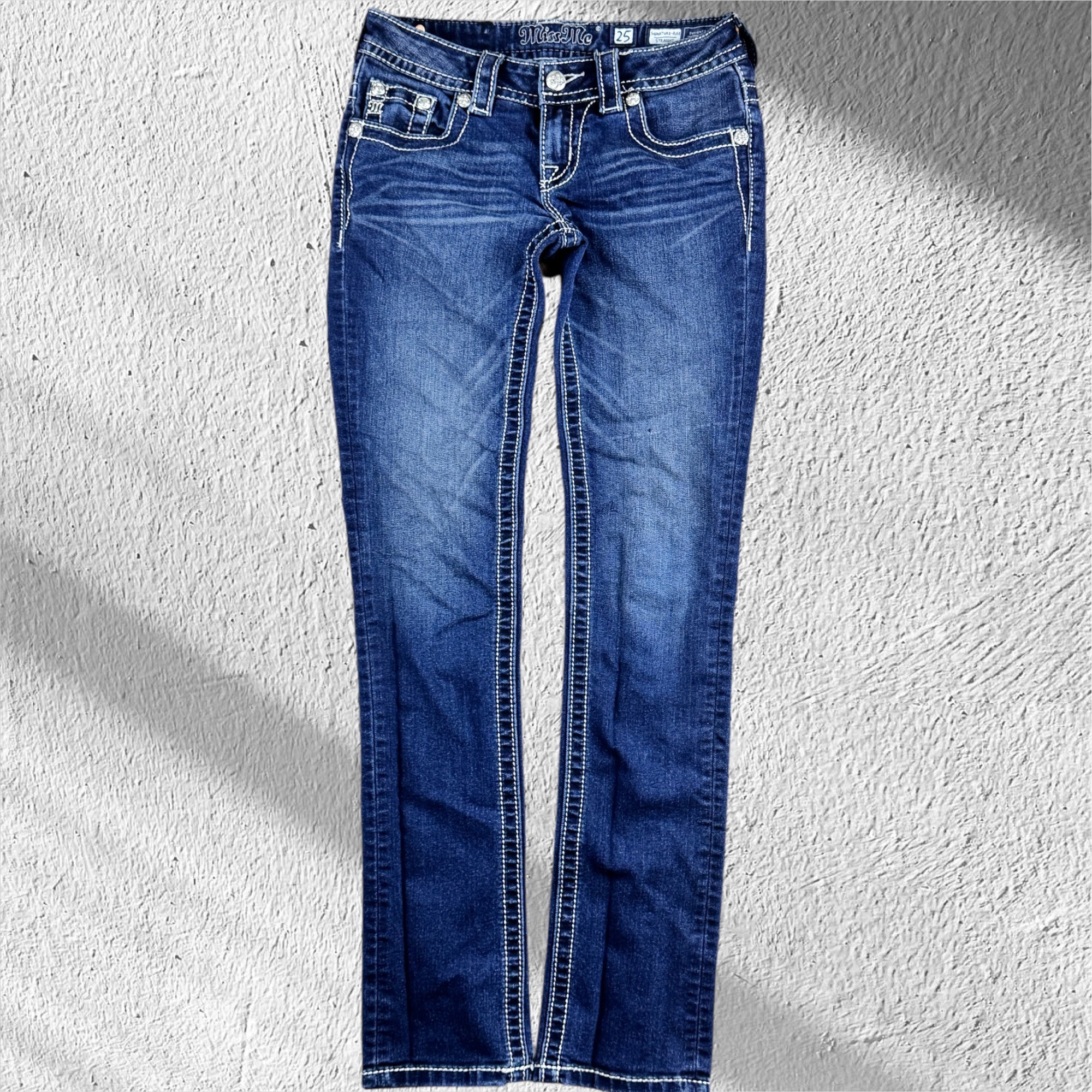 Miss Me J55B9TV Women’s Y2K Jeans 25x32